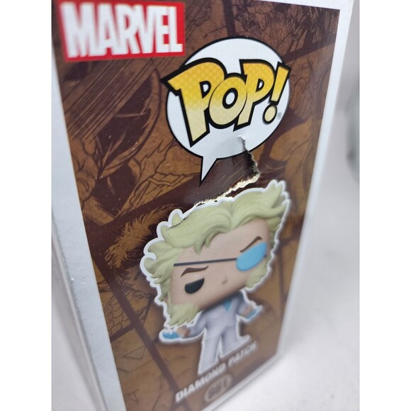 Diamond Patch Funko Pop #861 Marvel Infinity Warps - Picture 10 of 11